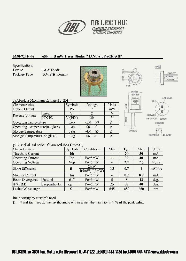 6550-7241-BA_1200969.PDF Datasheet