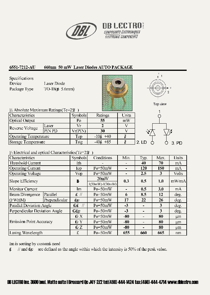 6551-7212-AU_1200970.PDF Datasheet