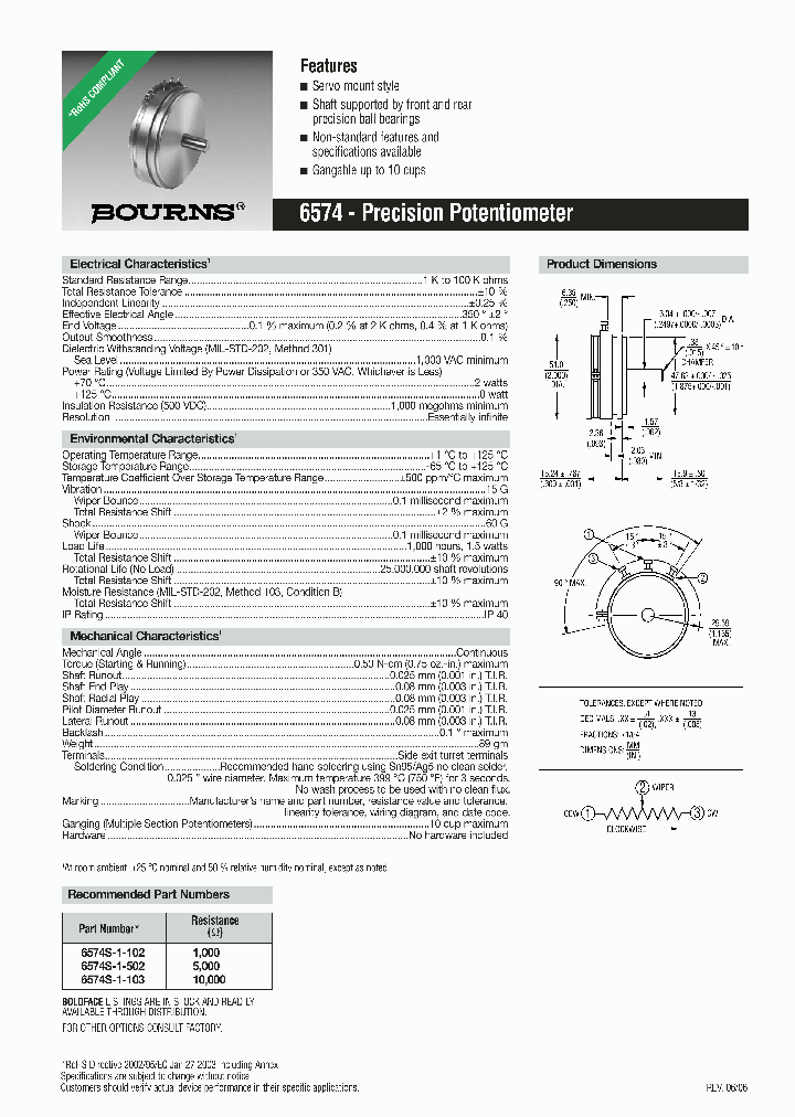 6574S-1-102_1102740.PDF Datasheet