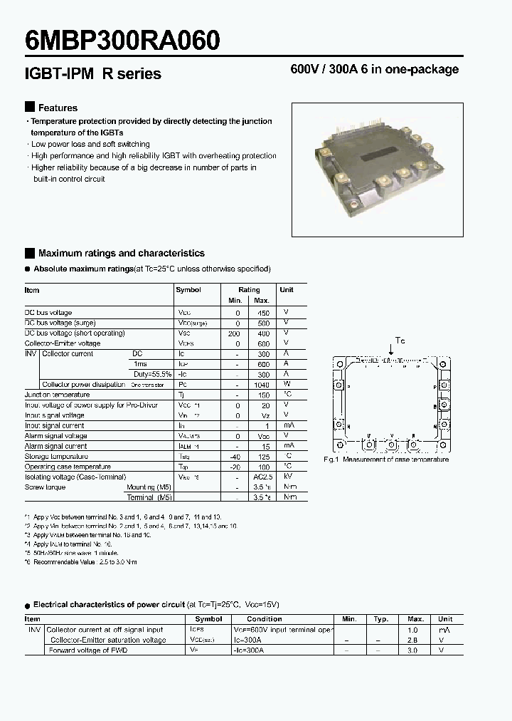 6MBP300RA060_1201159.PDF Datasheet