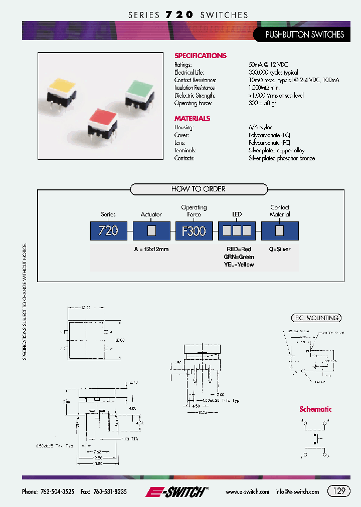 720AF300YELQ_1201260.PDF Datasheet