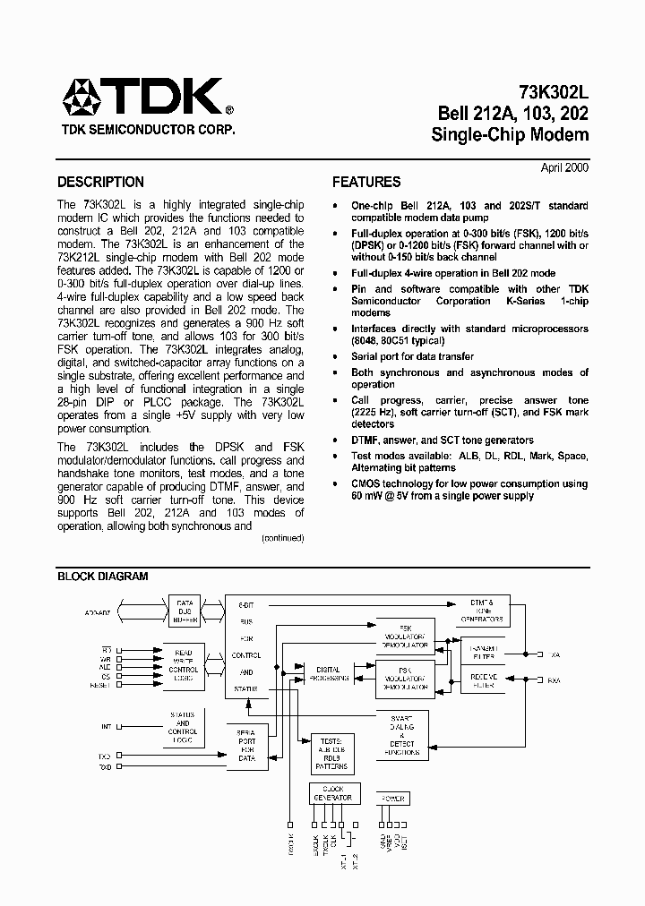 73K302L_1071436.PDF Datasheet