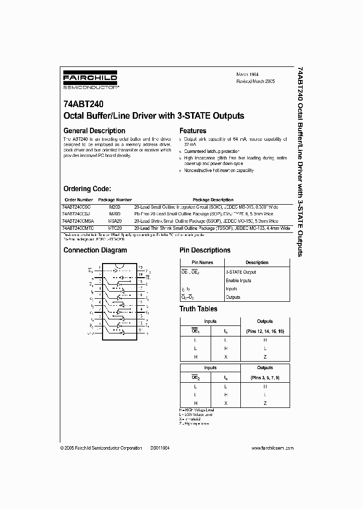 74ABT240_1157190.PDF Datasheet