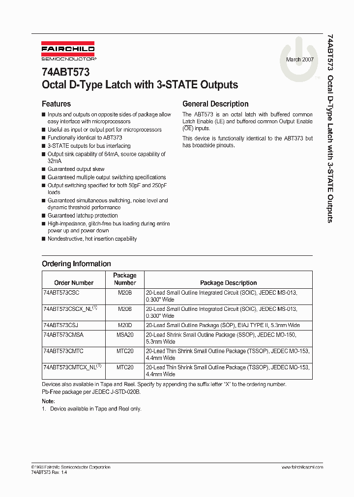 74ABT57307_1201392.PDF Datasheet
