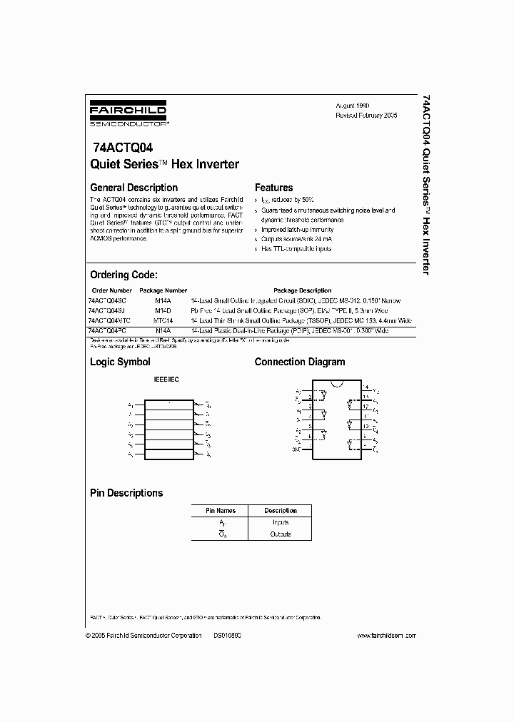 74ACTQ0405_1201692.PDF Datasheet