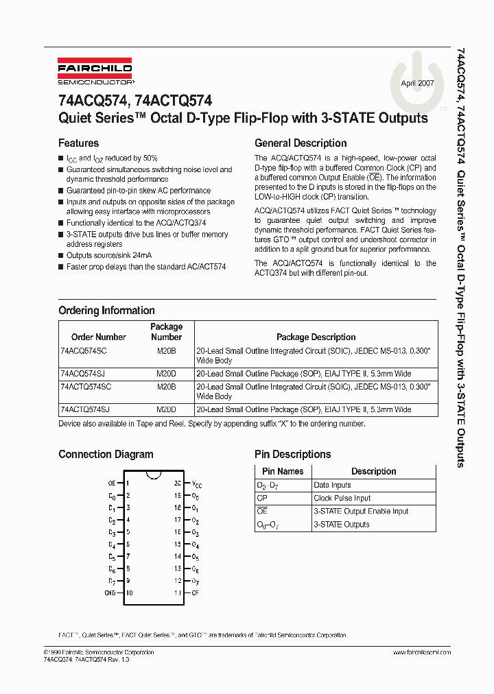74ACTQ574SJ_1201734.PDF Datasheet