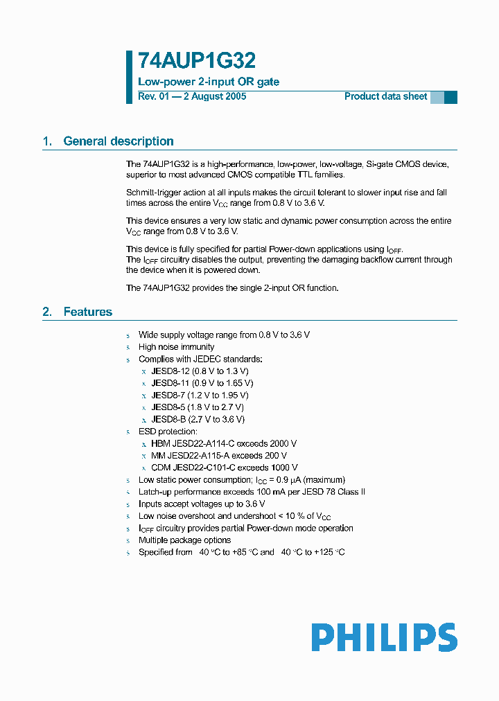 74AUP1G32GW_1201934.PDF Datasheet