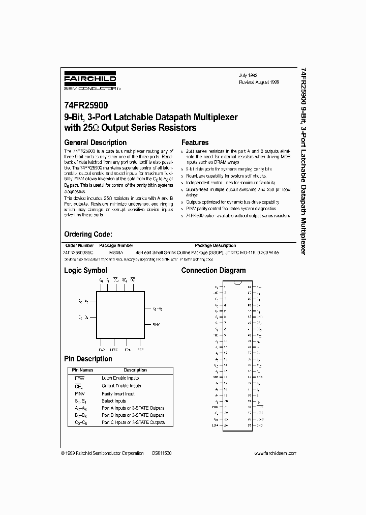 74FR25900SSC_1202215.PDF Datasheet