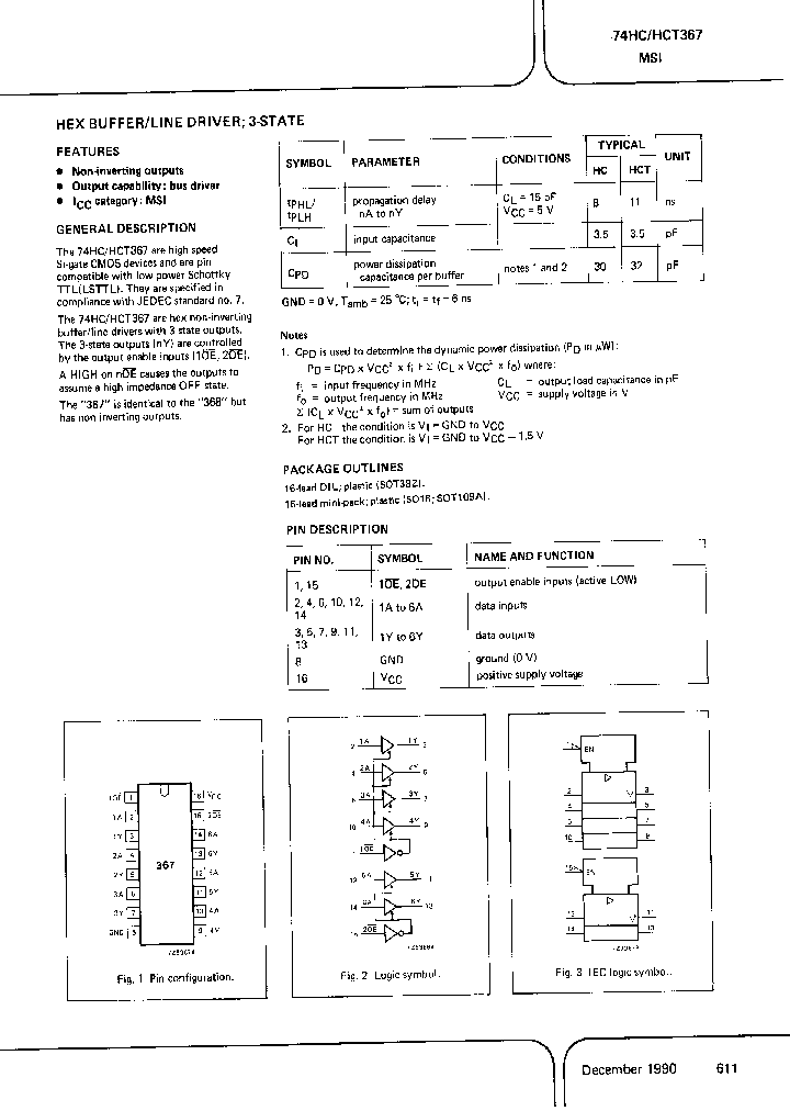 74HCT367_1118321.PDF Datasheet