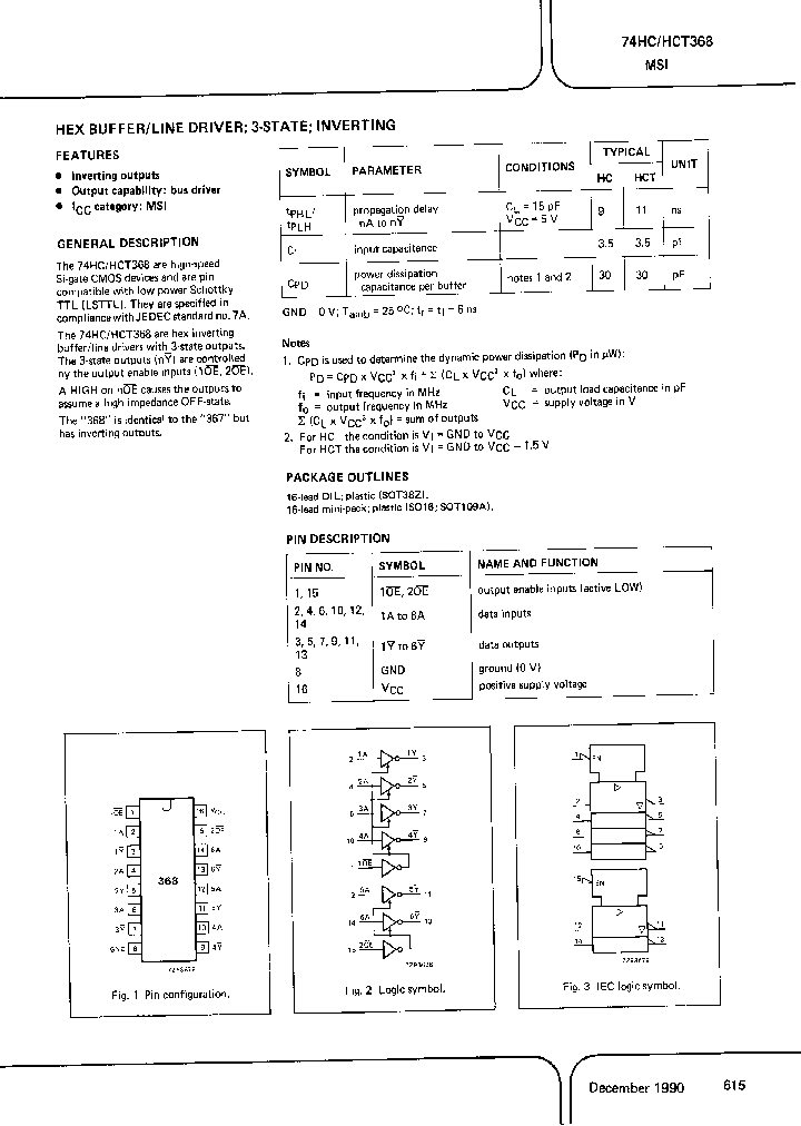 74HC368_1185626.PDF Datasheet