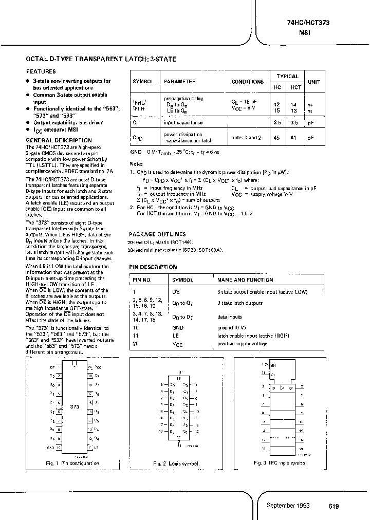 74HC373_1185613.PDF Datasheet