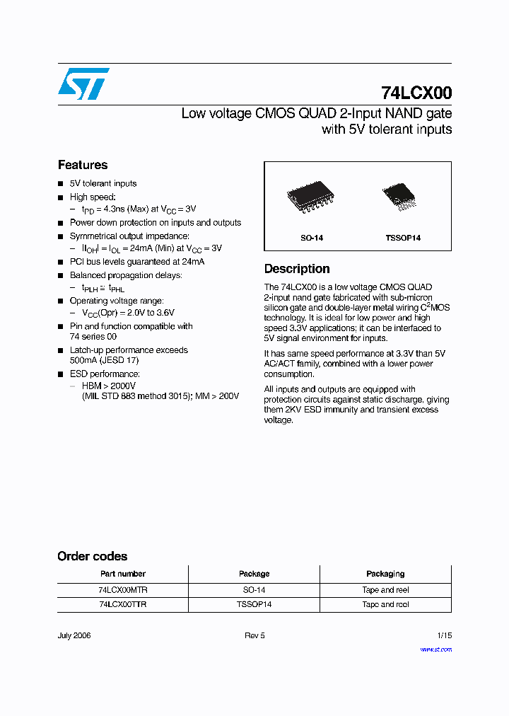 74LCX00TTR_1202457.PDF Datasheet