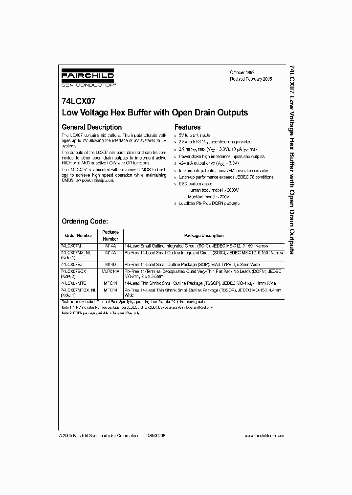 74LCX07SJ_1202465.PDF Datasheet
