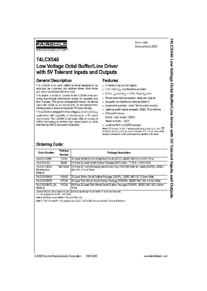 74LCX540MTC_1148537.PDF Datasheet