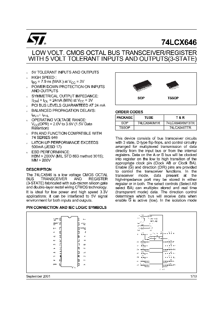 74LCX646RM13TR_1202534.PDF Datasheet