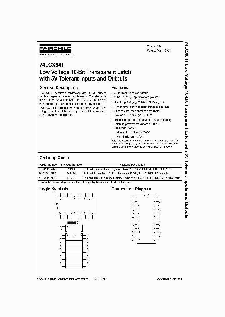 74LCX841WM_1202541.PDF Datasheet