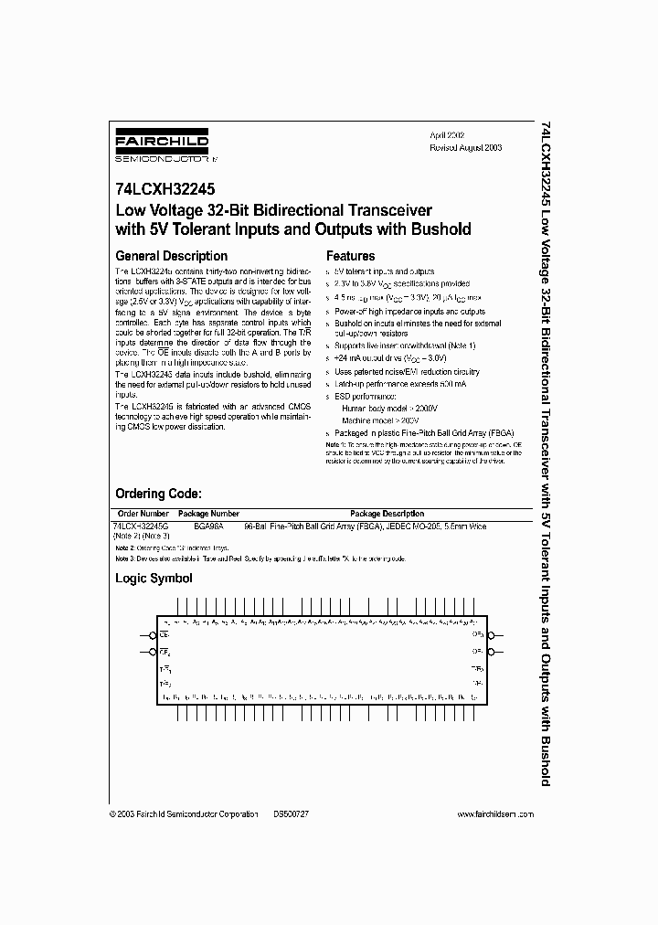 74LCXH32245G_1202553.PDF Datasheet