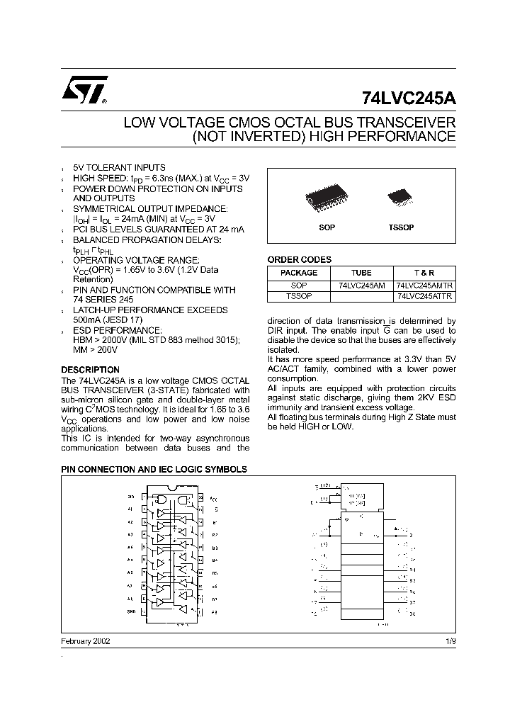 74LVC245ATTR_1202673.PDF Datasheet