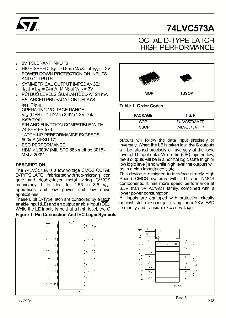 74LVC573ATTR_1202712.PDF Datasheet