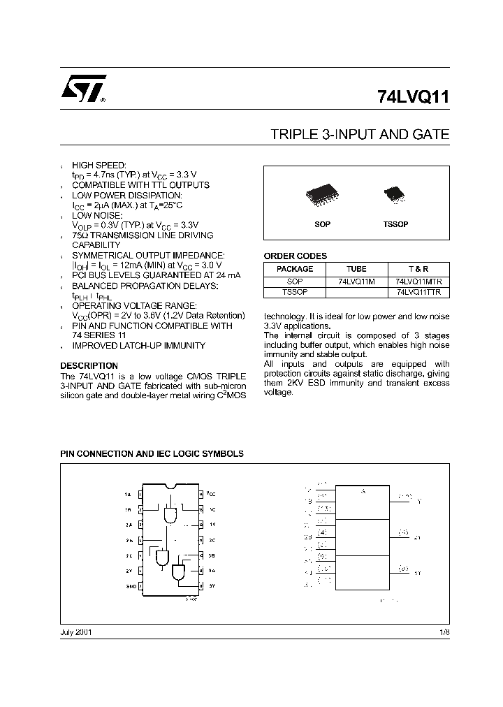 74LVQ11TTR_1202747.PDF Datasheet
