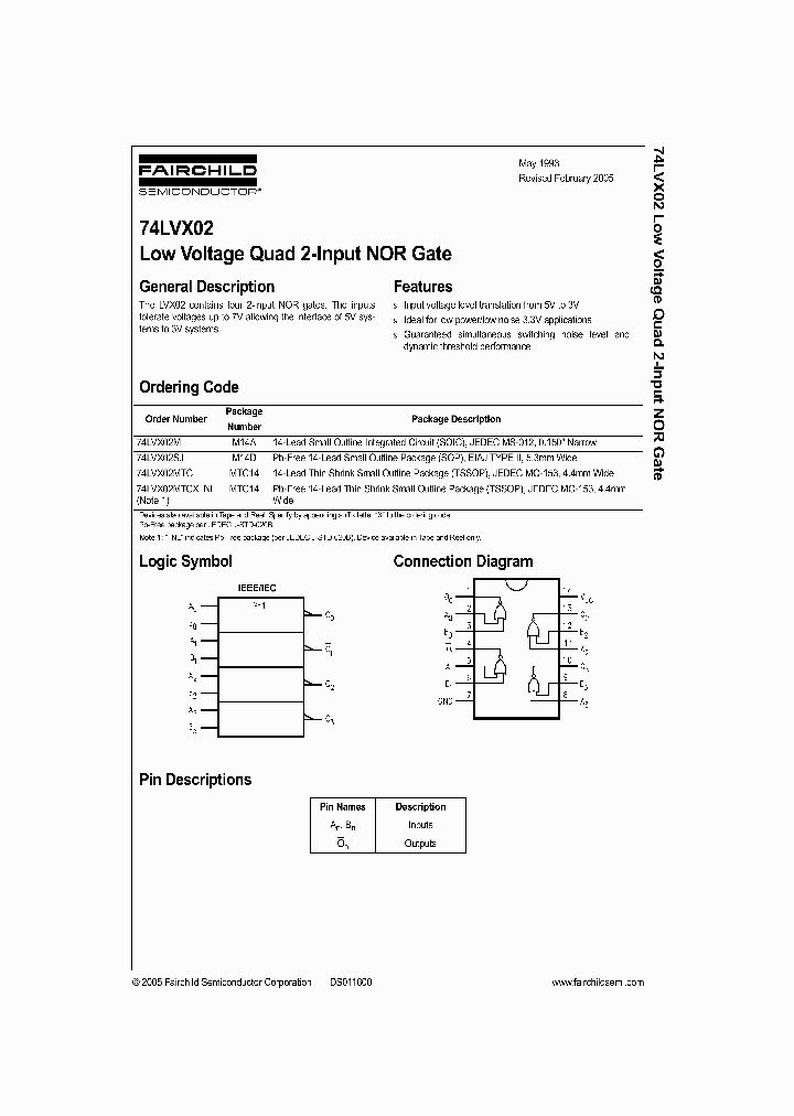74LVX02SJ_1202881.PDF Datasheet