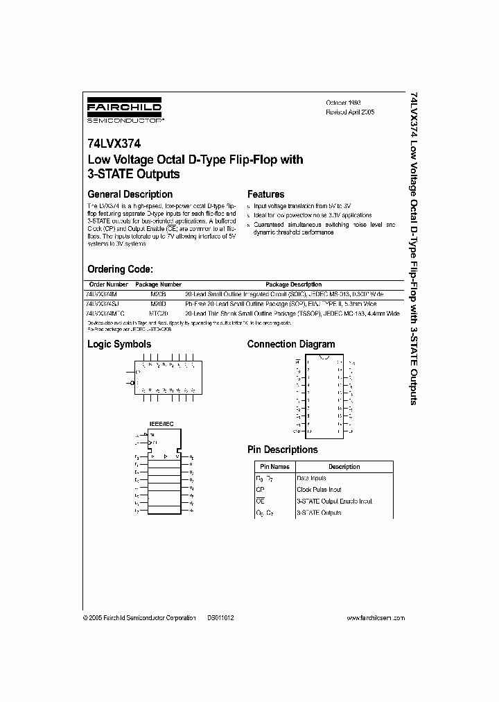 74LVX374SJ_1202919.PDF Datasheet