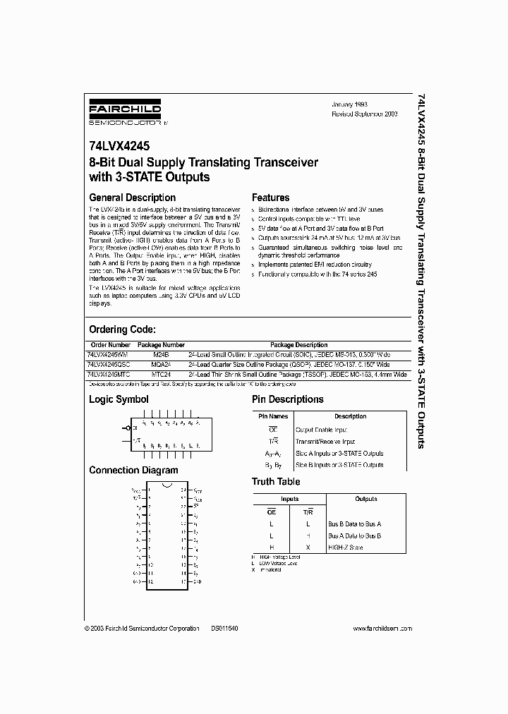 74LVX4245MTC_1101422.PDF Datasheet