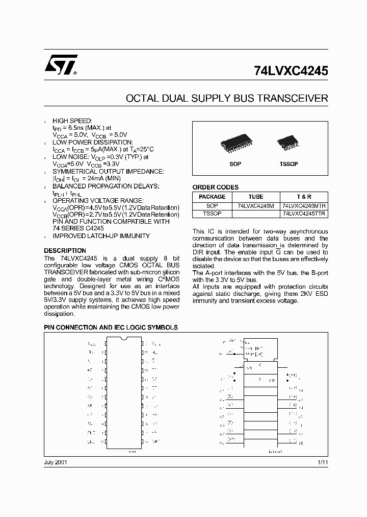 74LVXC4245TTR_1202939.PDF Datasheet