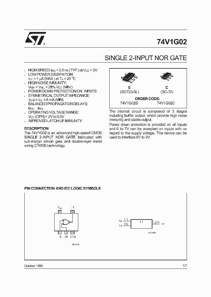 74V1G02S_1202961.PDF Datasheet