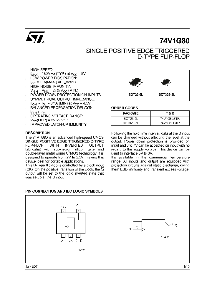 74V1G80STR_1202977.PDF Datasheet