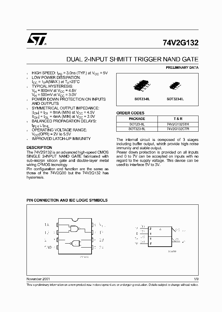 74V2G132_1090244.PDF Datasheet