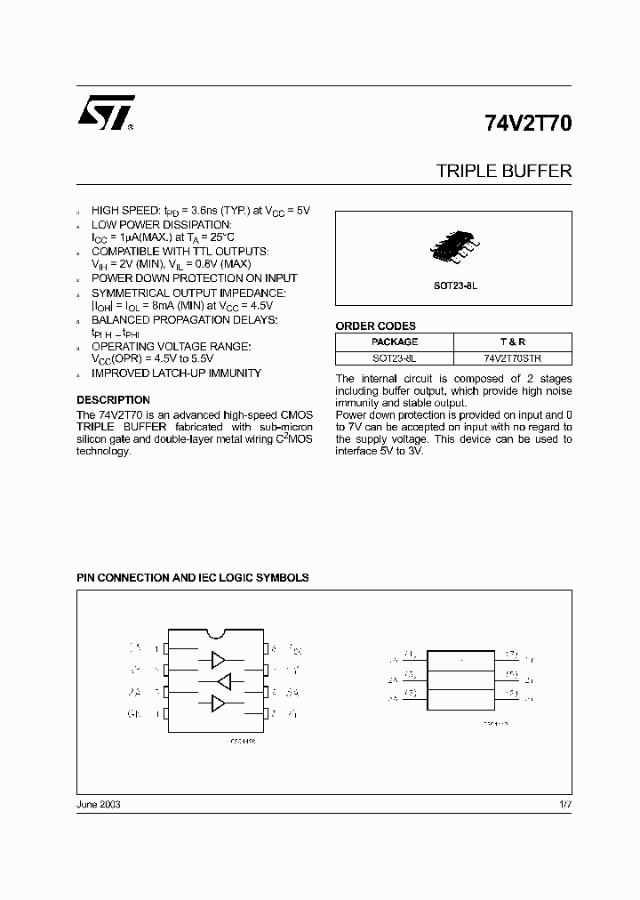 74V2T70STR_1203021.PDF Datasheet