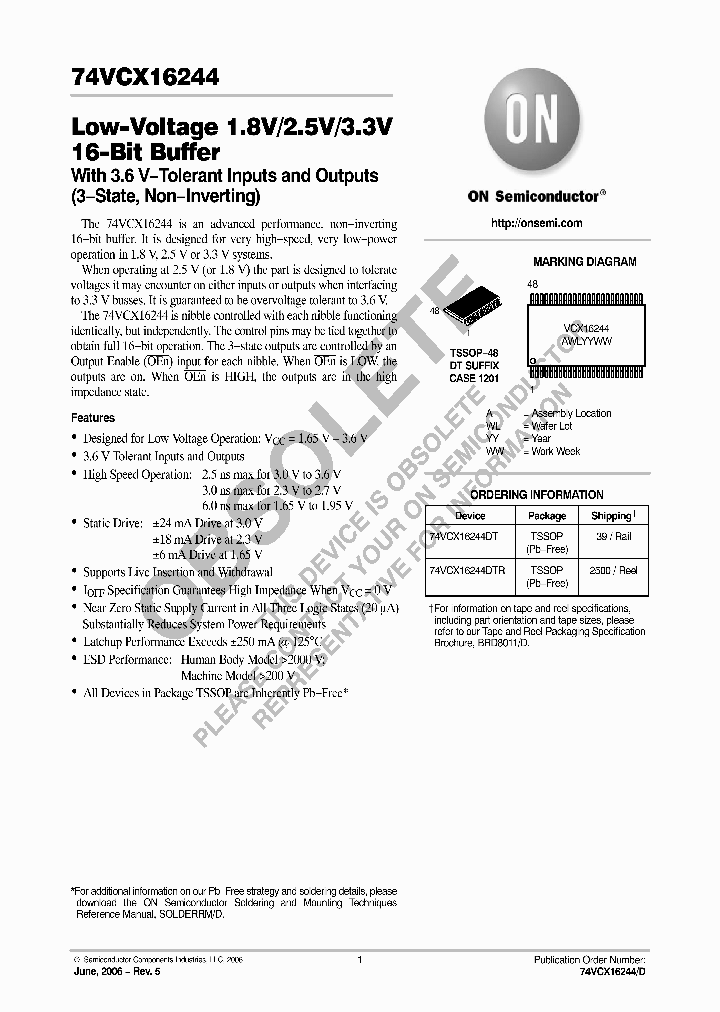 74VCX1624406_1203039.PDF Datasheet