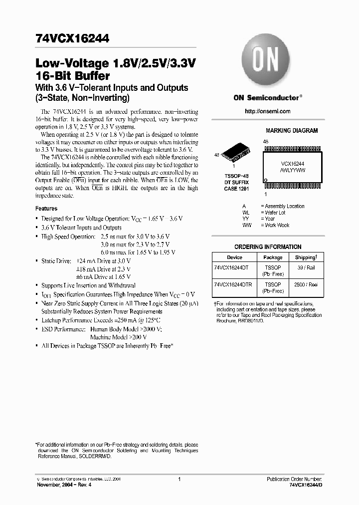 74VCX16244DT_1107195.PDF Datasheet