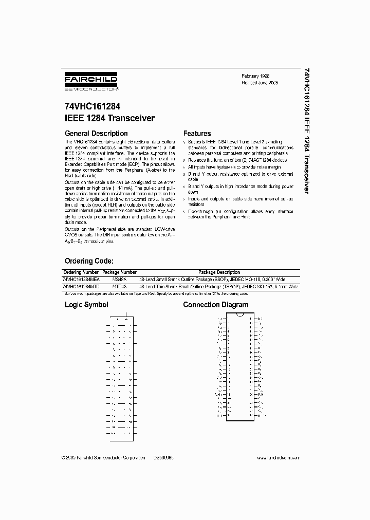 74VHC161284MTDX_1203147.PDF Datasheet