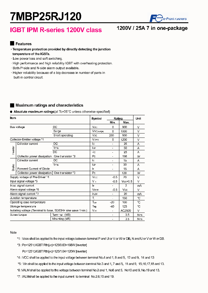 7MBP25RJ120_1203441.PDF Datasheet
