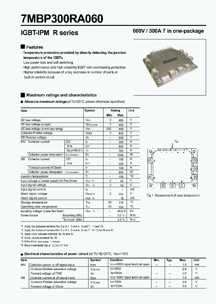 7MBP300RA060_1203443.PDF Datasheet