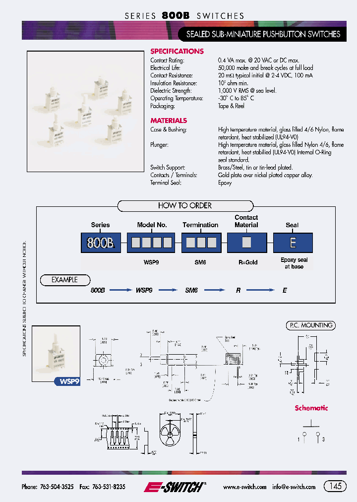 800BWSP9SM6RE_1203527.PDF Datasheet