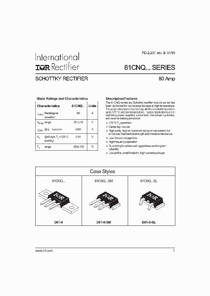 81CNQ045_1203646.PDF Datasheet