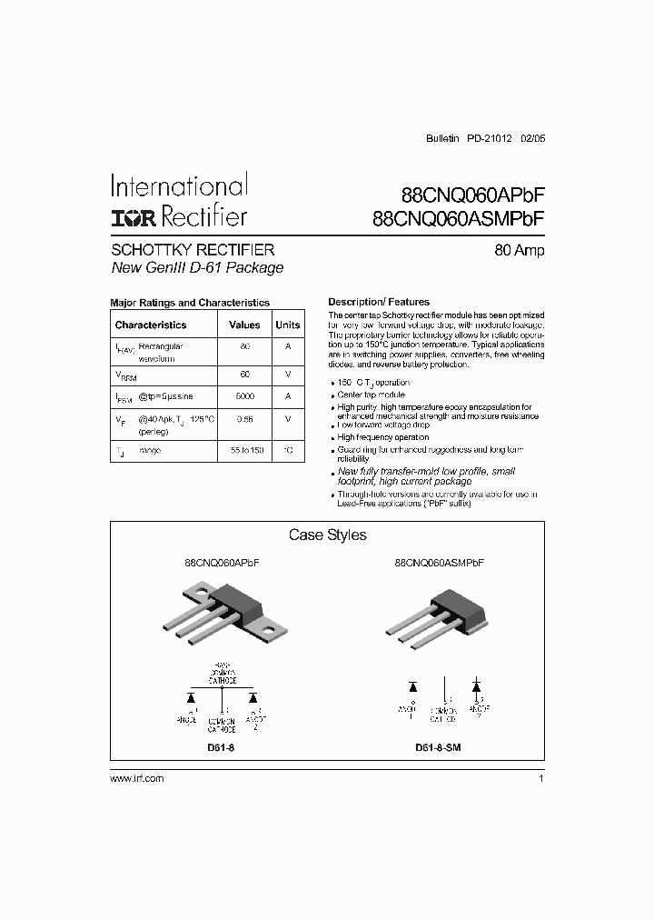 88CNQ060ASMPBF_1204014.PDF Datasheet
