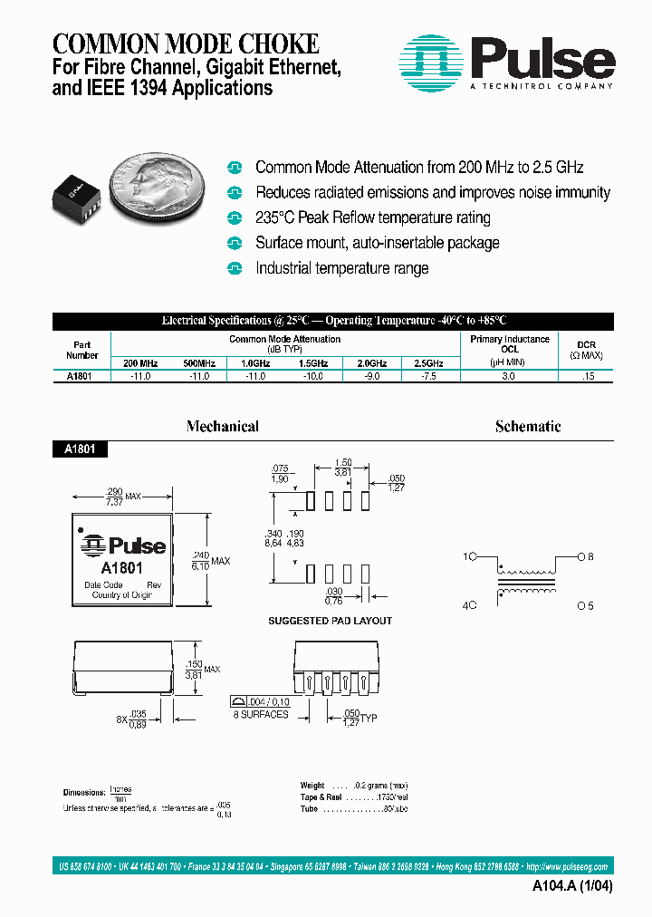 A1801_1204347.PDF Datasheet