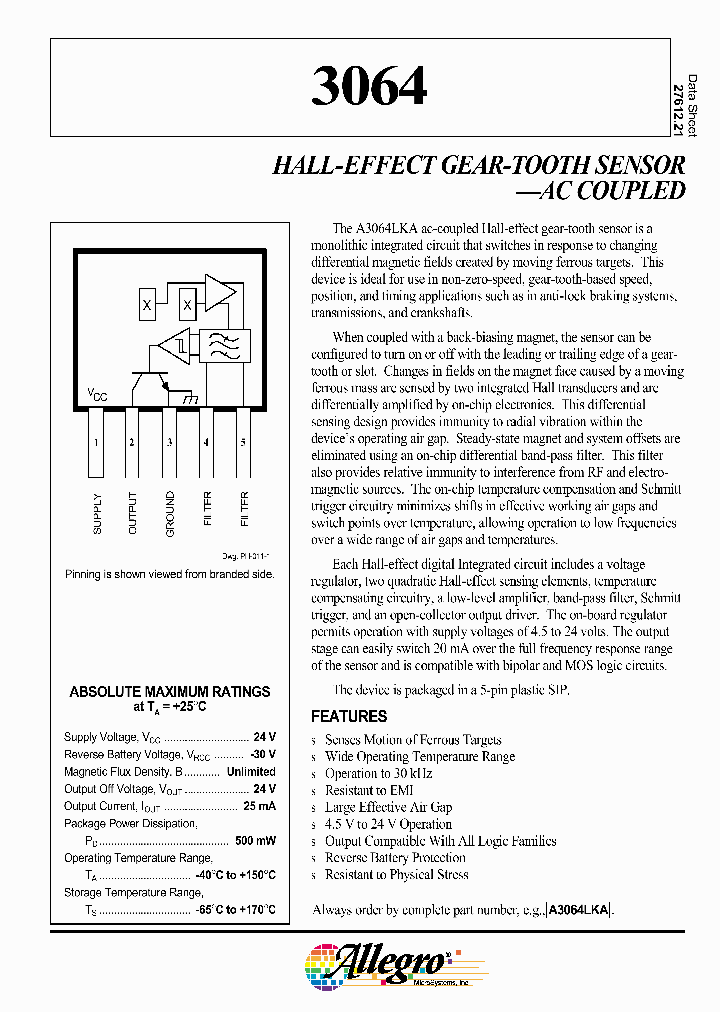 A3064LKA-TL_1204437.PDF Datasheet