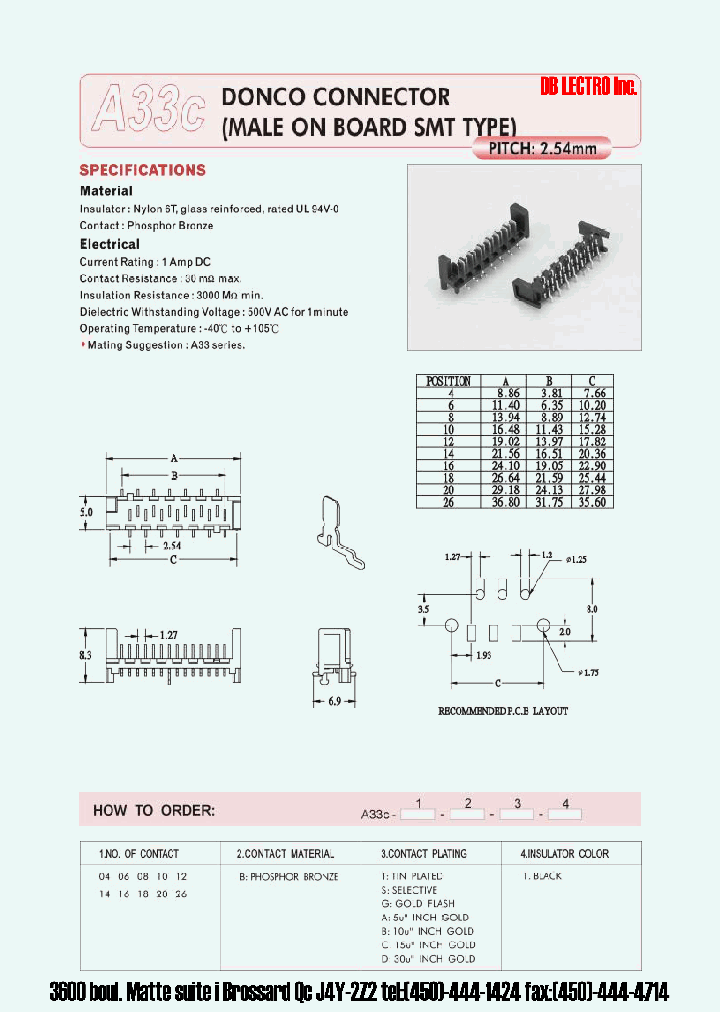 A33C10BT1_1204480.PDF Datasheet