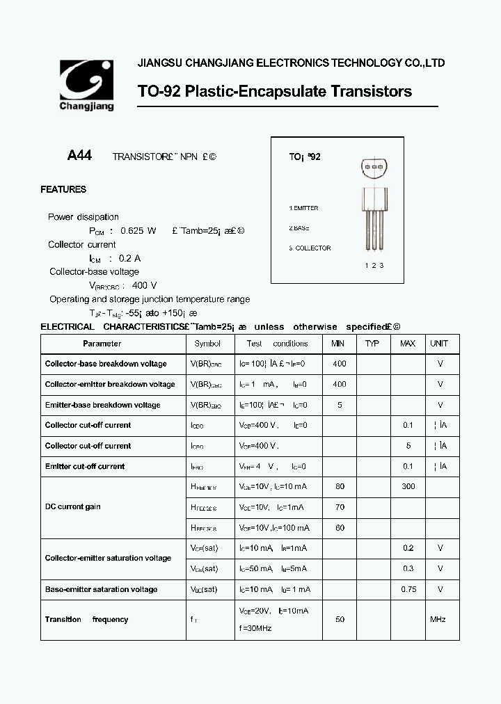A44-TO-92_1204596.PDF Datasheet