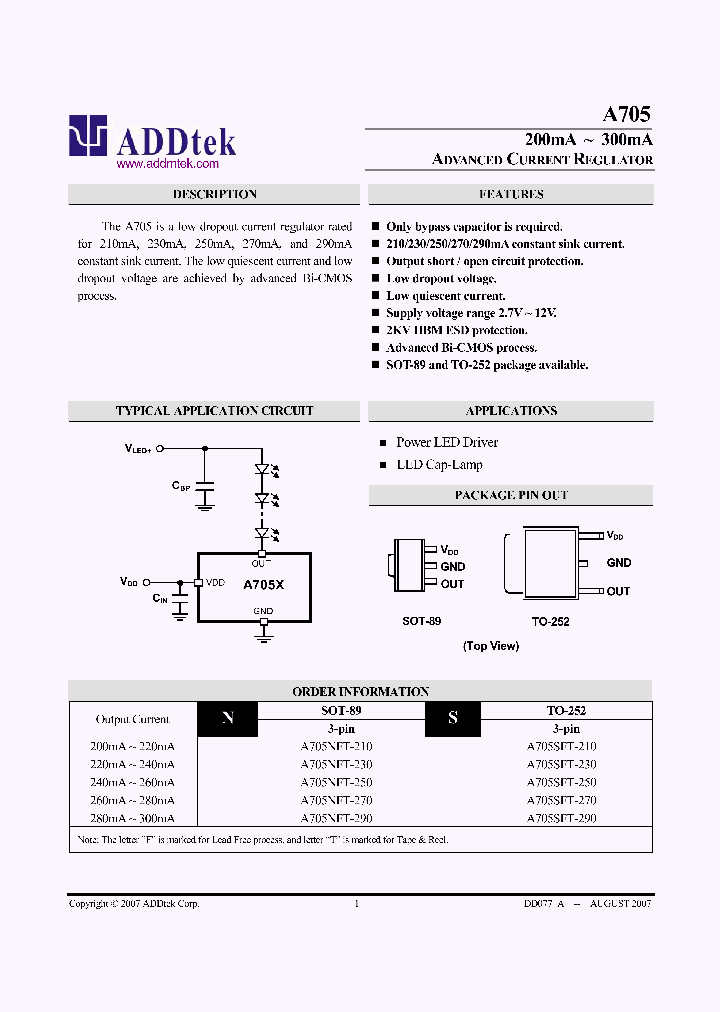 A705_1139822.PDF Datasheet