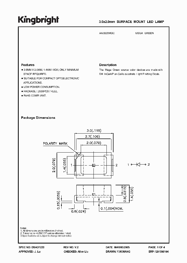 AA3020MGC_1204924.PDF Datasheet