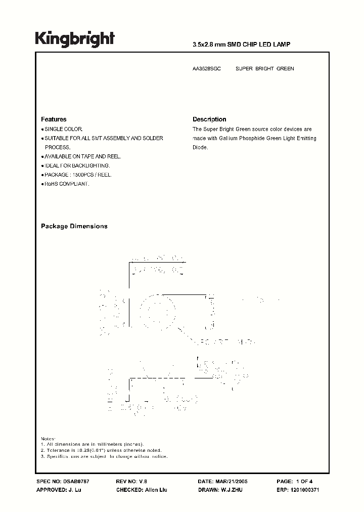 AA3528SGC_1204958.PDF Datasheet