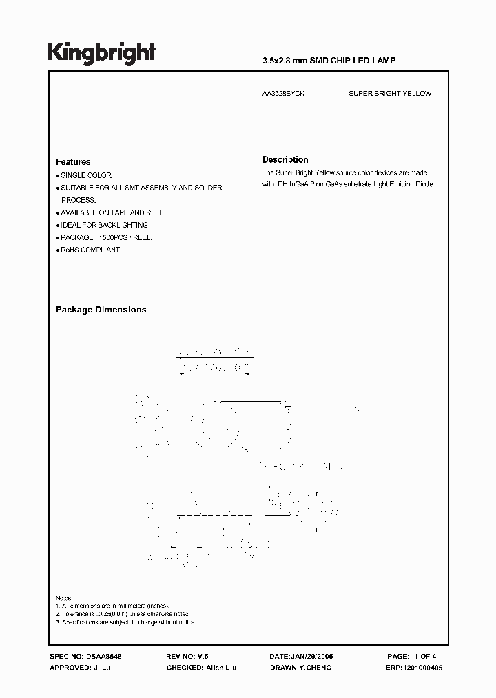 AA3528SYCK_1204964.PDF Datasheet