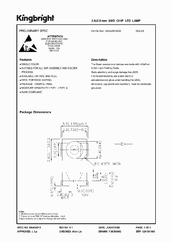 AA3528VGCA_1204965.PDF Datasheet