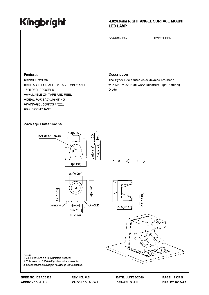 AA4040SURC_1204981.PDF Datasheet